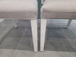 Sillas Comedor Ikea Fundas Beige/Blanco