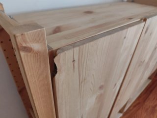 Módulos Ikea IVAR Madera
