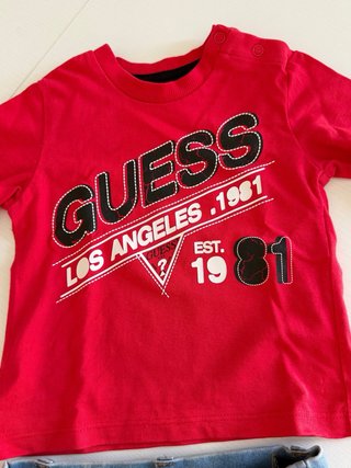 Completo Guess neonato cotone 6/9 mesi