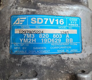 Compresor aire acondicionado Volkswagen Sharan