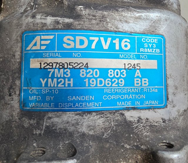 Compresor aire acondicionado Volkswagen Sharan