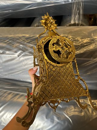 Reloj de sobremesa de bronce