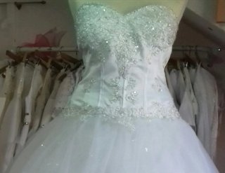 Vestido de novia a estrenar