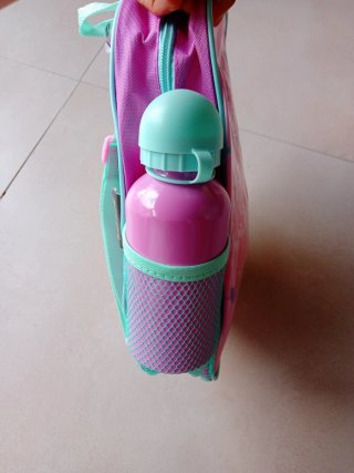Zainetto asilo Minnie Mouse con borraccia