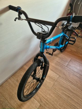Bicicleta BMX Btwin Azul