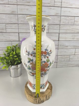 🇯🇵 Jarrón de porcelana pintado a mano