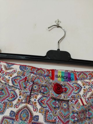 Pantaloncino Baroni stampa paisley taglia S