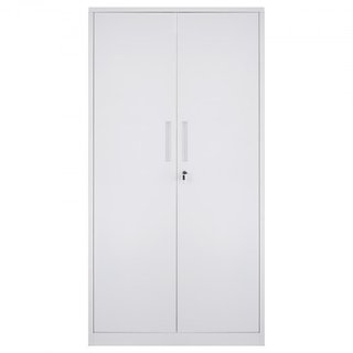 Gabinete de Almacenamiento de Metal, Gabinete de Almacenamiento de Acero con 2 Puertas Magnéticas y 4 Estantes Ajustables, Gabinete de Metal de 71'' con Capacidad de 200 lbs por Estante con 3 Llav...