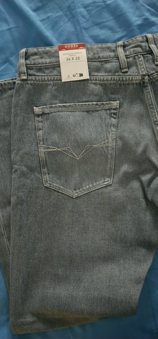 Vaqueros Guess Grise/azulado