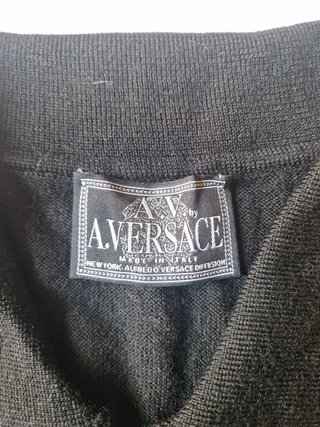 Cardigan A.Versace Vintage Nero
