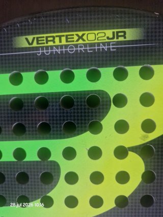 Pala de pádel Bullpadel Vertex 02 JR