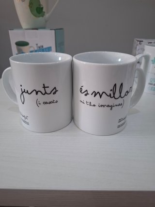 Lote de tazas nuevas para regalar