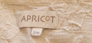 T-shirt Apricot bianca donna taglia S