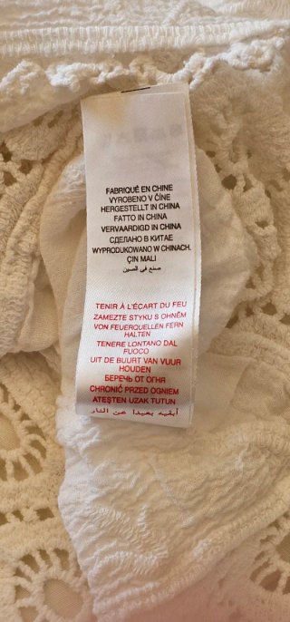 T-shirt Apricot bianca donna taglia S
