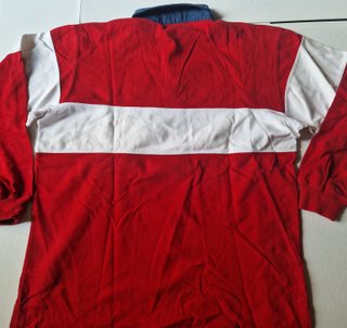 Polo Ralph Lauren Rugby Vintage Rosso Bianco