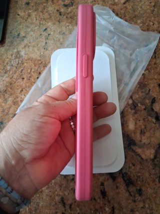 Funda Silicona iPhone 15 Pro Max Rosa