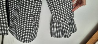 Chaqueta Zara Cuadros Mujer Talla M