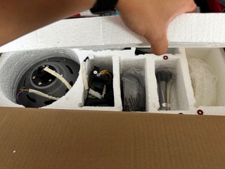 Ventilador Techo Aigostar con Luz y Mando