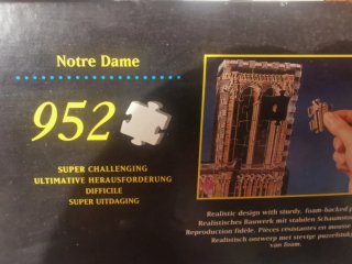 Puzzle 3D Notre Dame MB