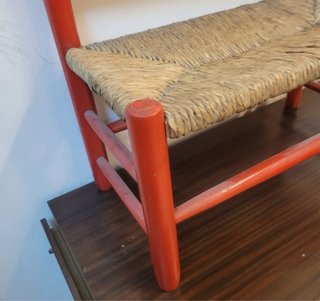 Banco Madera Estilo Feria Sevilla