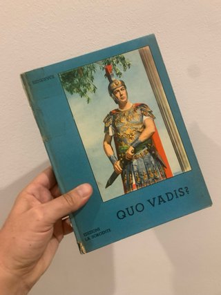 Libro Quo Vadis? Ed. La Sorgente anni’50