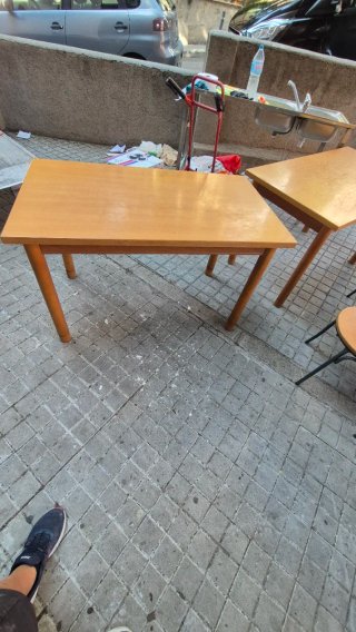 Mesas de madera