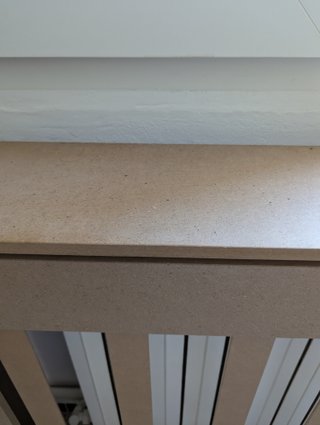 Cubreradiador HOMCOM MDF con balda superior