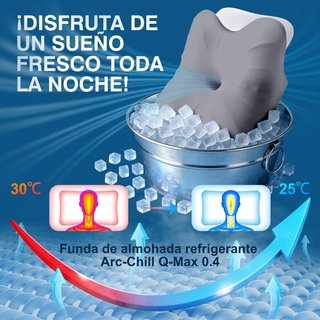 SIN ABRIR Almohada Cervicales y Cuello Espuma