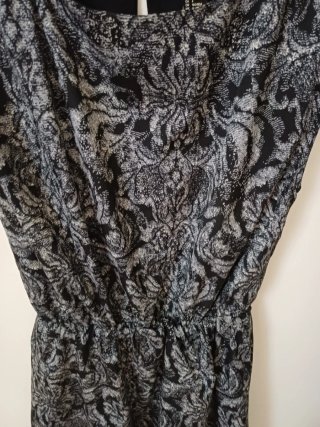 Vestito H&M fantasia nero/argento