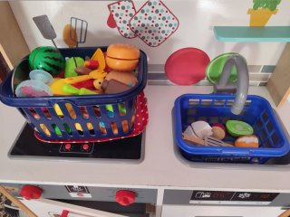 Cocinita infantil de madera
