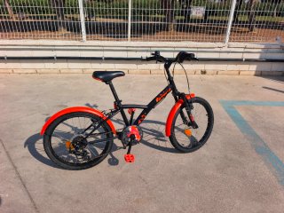 Bicicleta BTWIN Original 500S Naranja