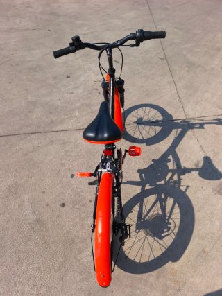 Bicicleta BTWIN Original 500S Naranja