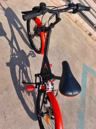 Bicicleta BTWIN Original 500S Naranja