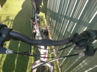 Bicicleta 24' Decathlon para reparar