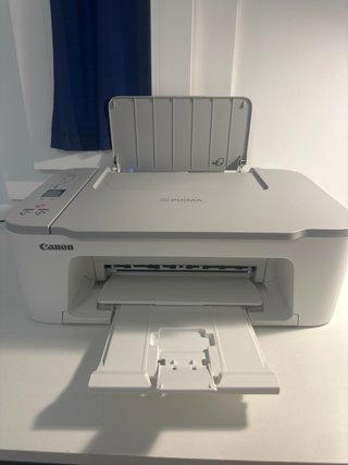 Impresora Canon TS3451 Gris y Blanca