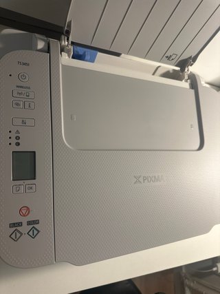 Impresora Canon TS3451 Gris y Blanca