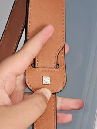 Bolso Loewe Puzzle Marrón y Rosa