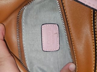 Bolso Loewe Puzzle Marrón y Rosa
