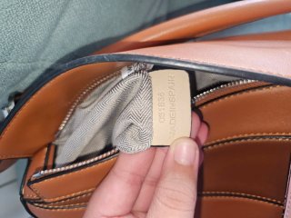 Bolso Loewe Puzzle Marrón y Rosa