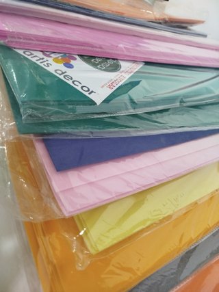 Lote Goma Eva Colores