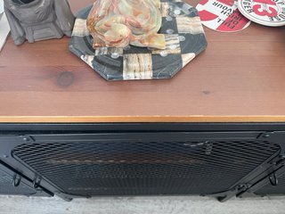 Mueble TV metal y madera