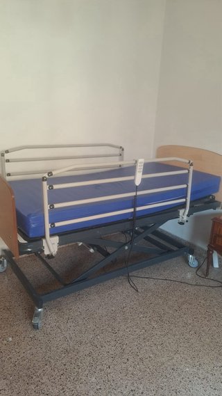 Cama articulada eléctrica 90x190 con carro elevado