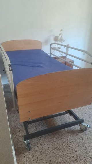 Cama articulada eléctrica 90x190 con carro elevado