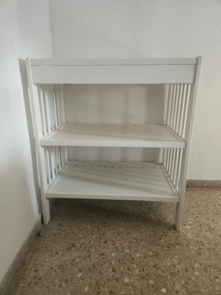 Cambiador Bebé IKEA Blanco