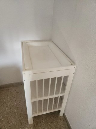 Cambiador Bebé IKEA Blanco