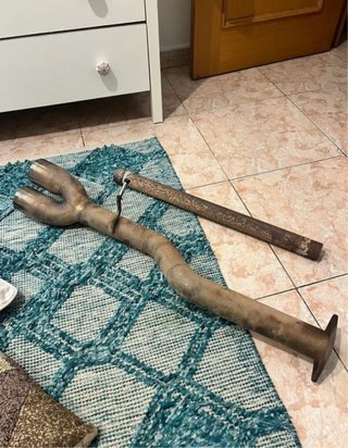 Tubo de escape y difusor SEAT Ibiza