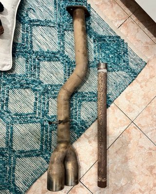 Tubo de escape y difusor SEAT Ibiza