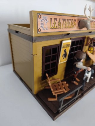 Casa tramperos oeste de Playmobil
