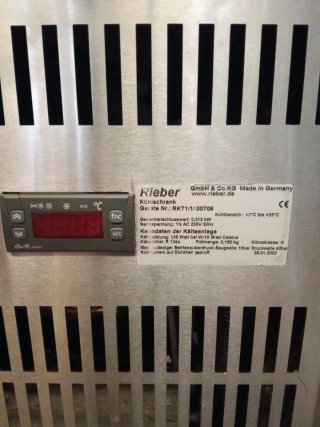 Mesa refrigerada acero inoxidable