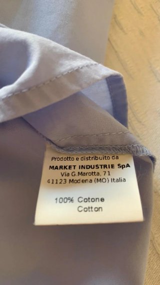 Camicia Jucca Tg M Azzurra